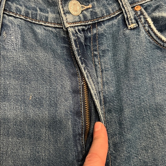 Mother The Dodger Ankle Jeans in Heart Throb Size 28 - Picture 11 of 16